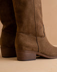 The Harrison | Brown Premium Faux Leather Slouch Western Boot