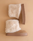 The Johanna | Latte Fur Platform Boot