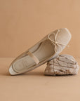 The London | Beige Ballet Pointe Flat