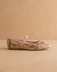 The London | Rose Garden Ballet Pointe Flat