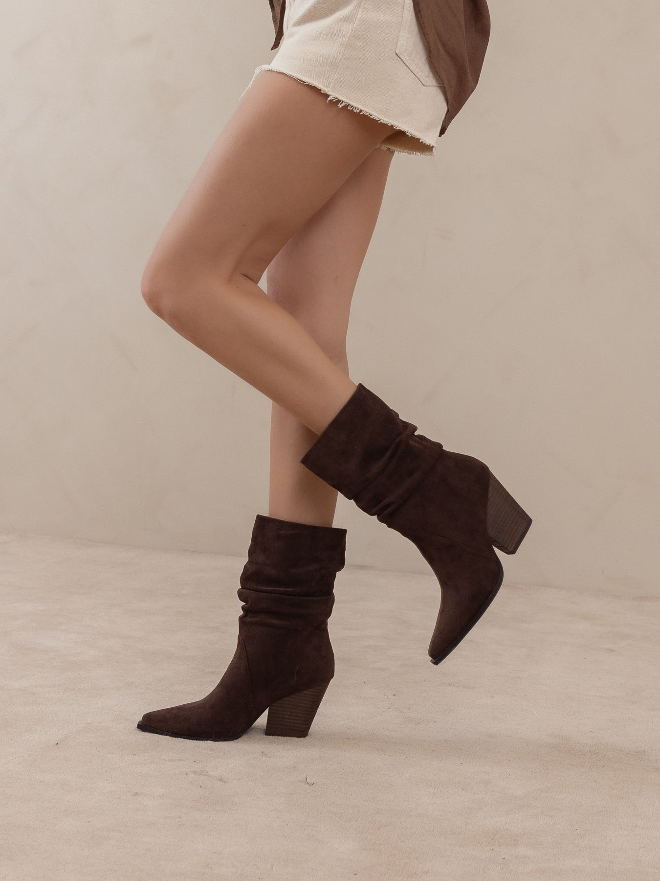 The Letty | Coffee Slouch Boot