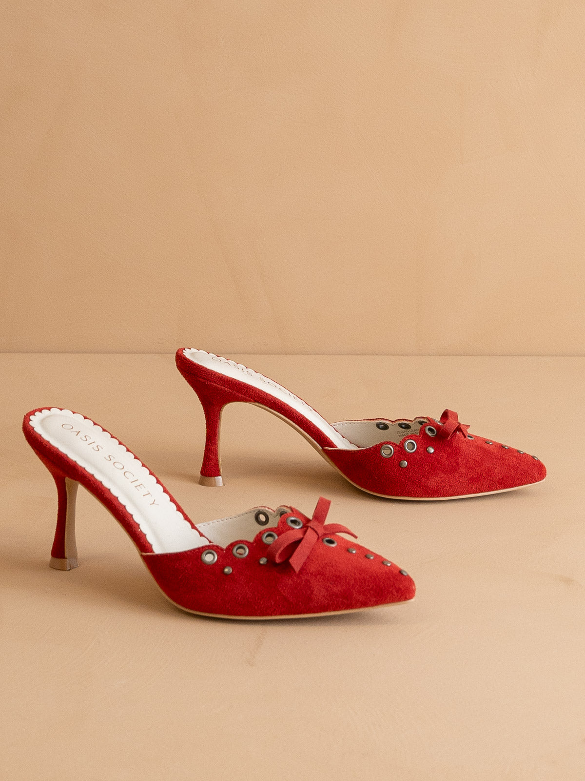 The Meridian | Red Kitten Heel – Oasis Society x Free Soul Co.