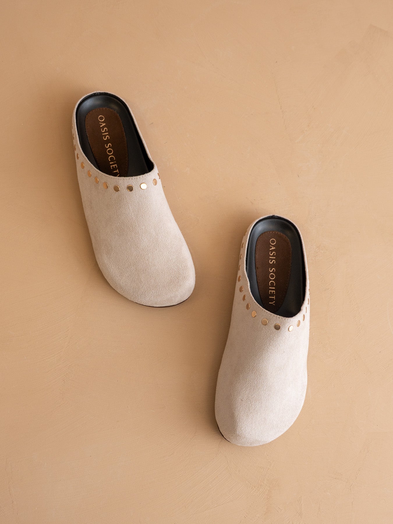 The Robin | Sand Studded Suede Mule