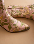 The Sorrel | Rose Garden Tapestry Western Bootie