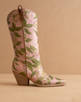 The Tesha | Rose Garden Floral Cowboy Boot