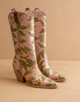 The Tesha | Rose Garden Floral Cowboy Boot
