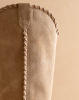 The Tilley | Almond Whipstitch Western Cowboy Boot