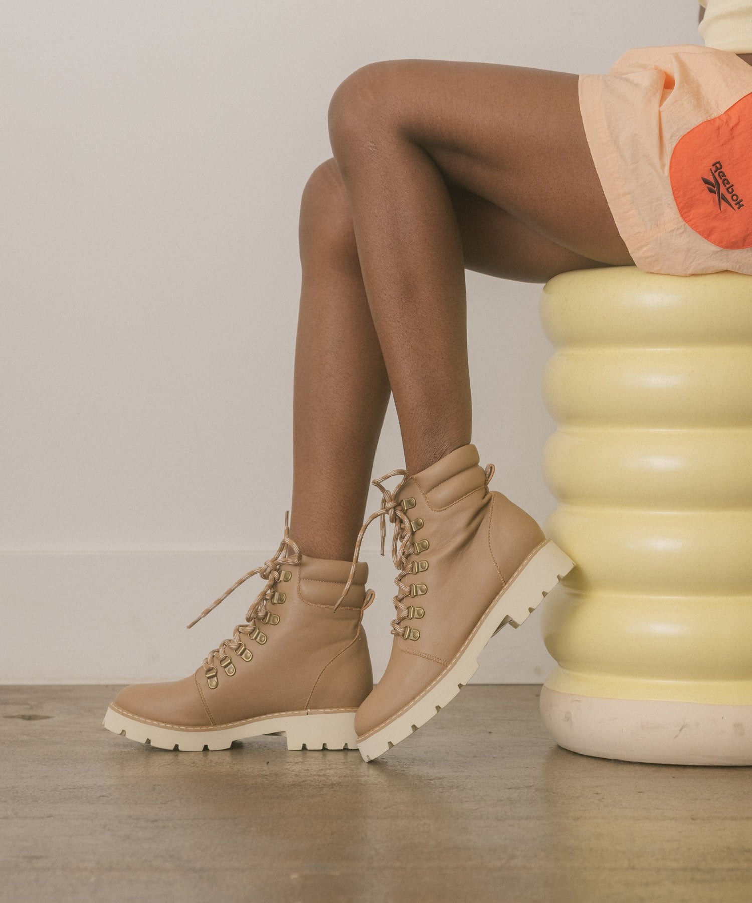 The Kinsley | Latte Laced Up Bootie
